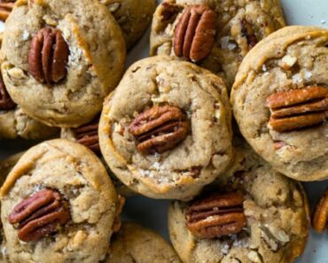 Brown Butter Bourbon Pecan Chocolate Chunk Cookies