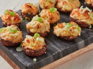 Delicious Crab Stuffed Mushrooms Recipe | Easy & Creamy