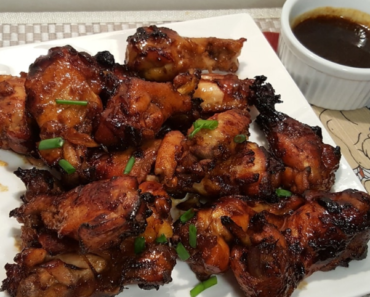 Honey Bourbon Chicken Wings