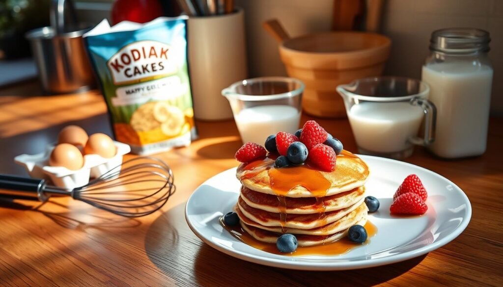 How to make kodiak cakes pancakes