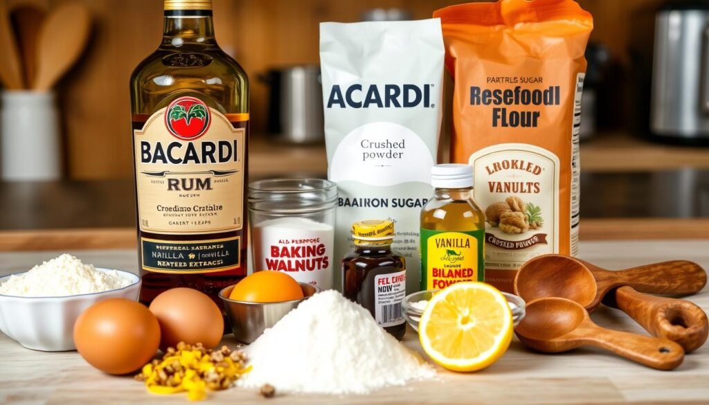 bacardi rum cake ingredients