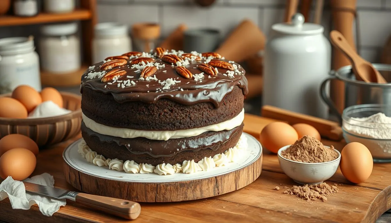baker's german cake recipe