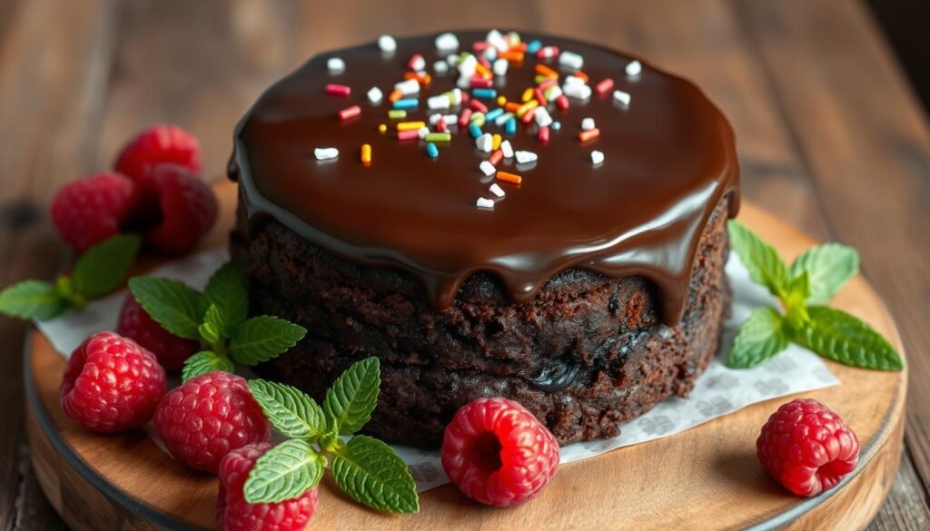 brownie cake