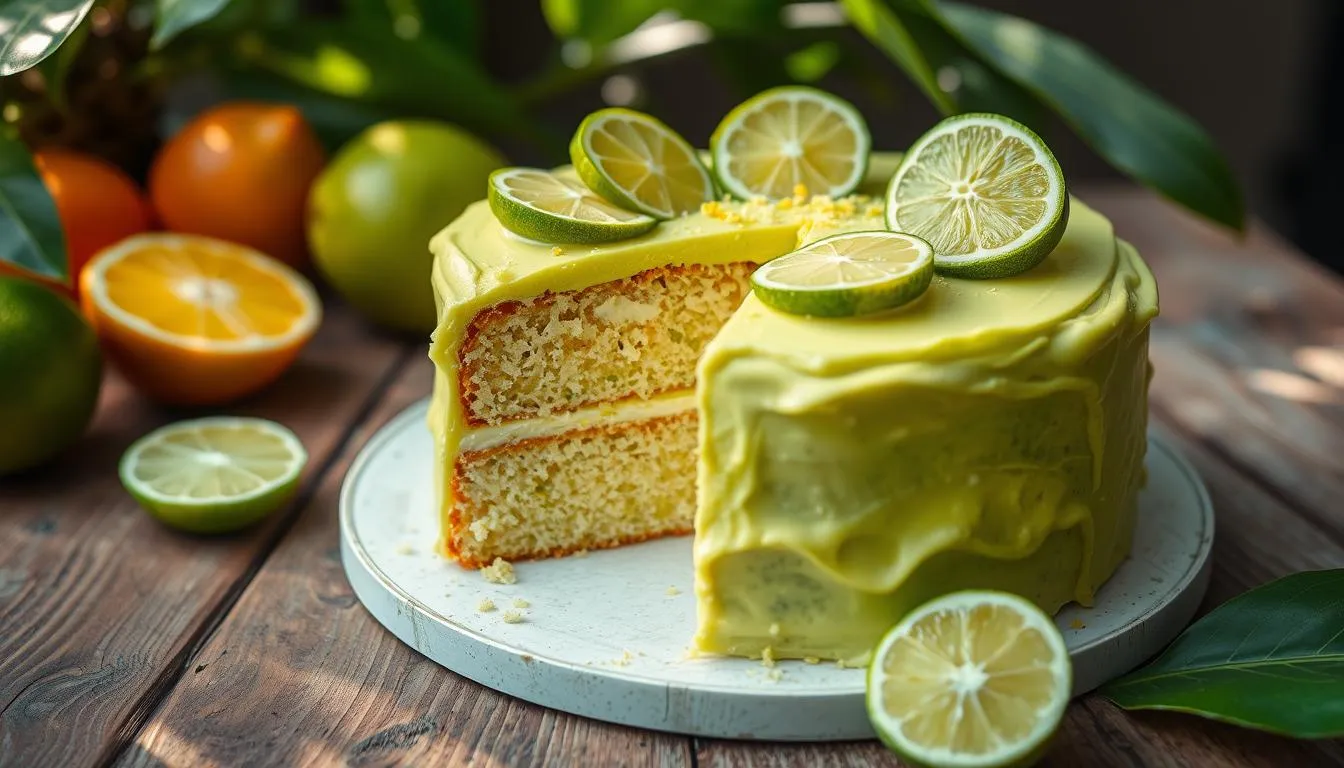 key lime cake recipe