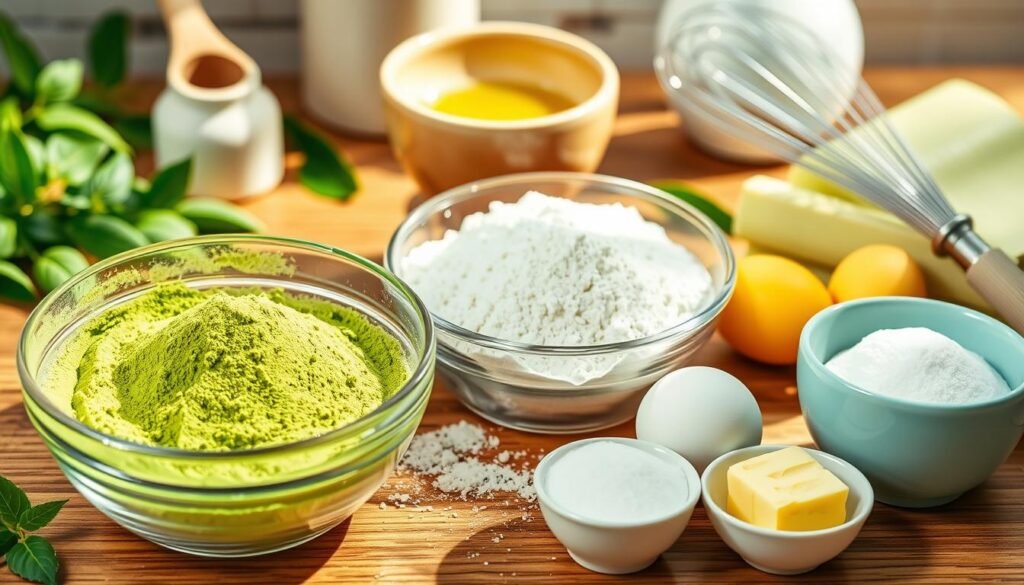 matcha cake ingredients