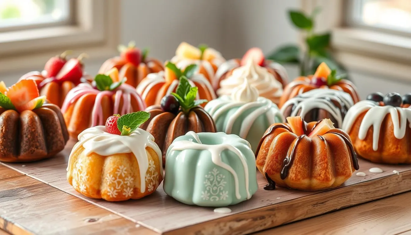 mini bundt cake recipes