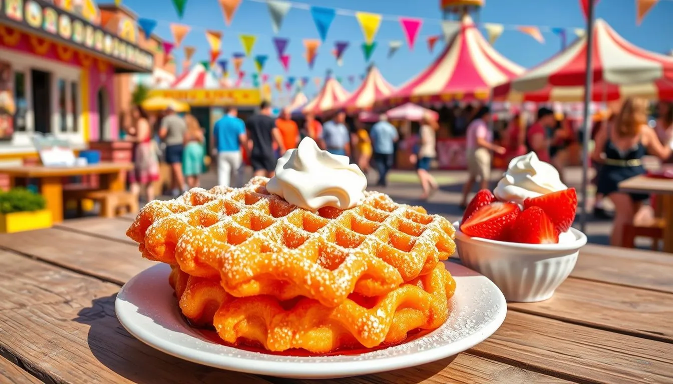funnel cake recipe with pancake mix