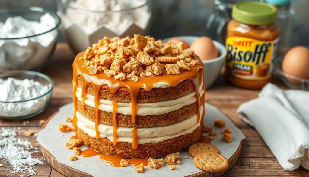 homemade biscoff cake recipe