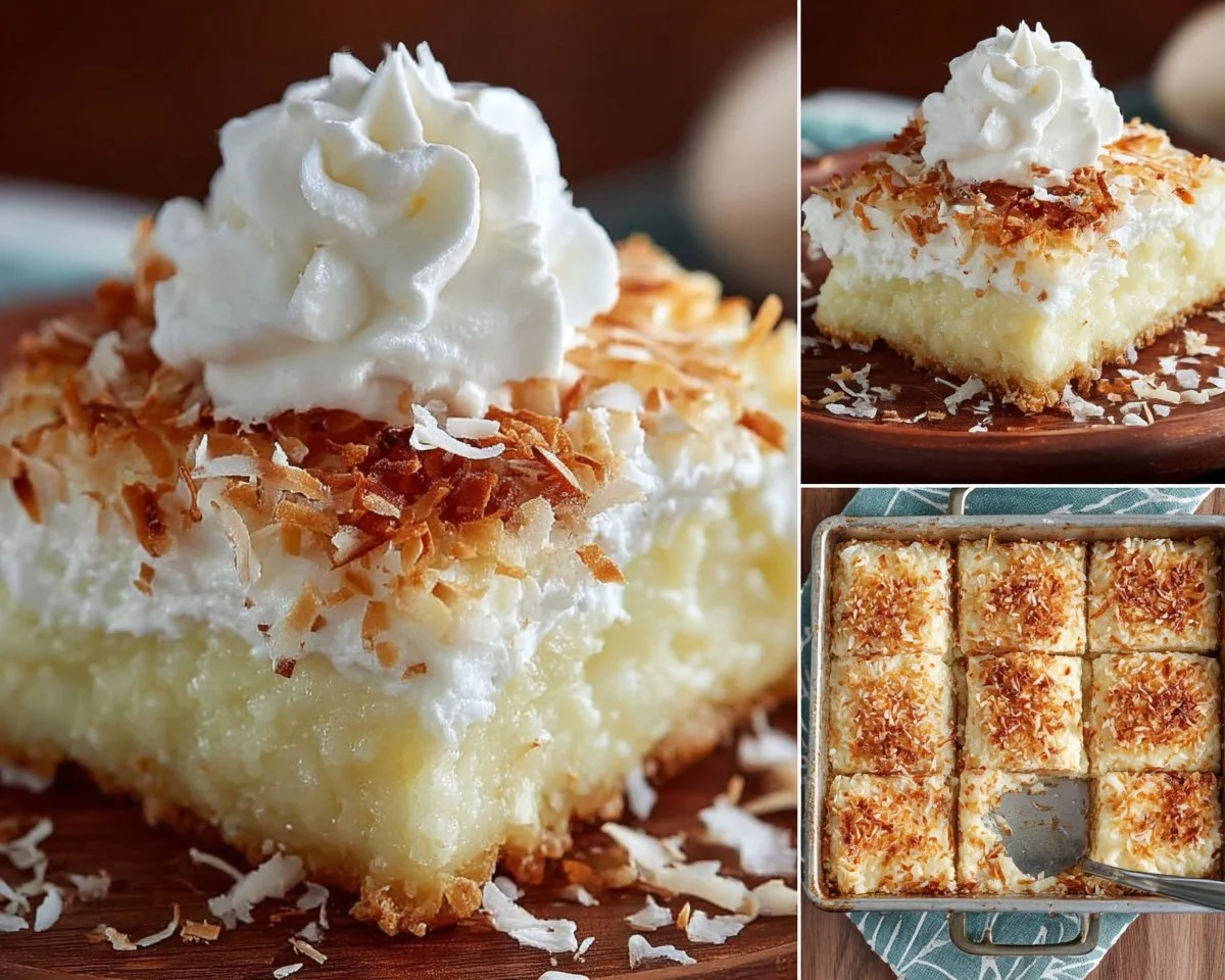 Coconut Cream Bars
