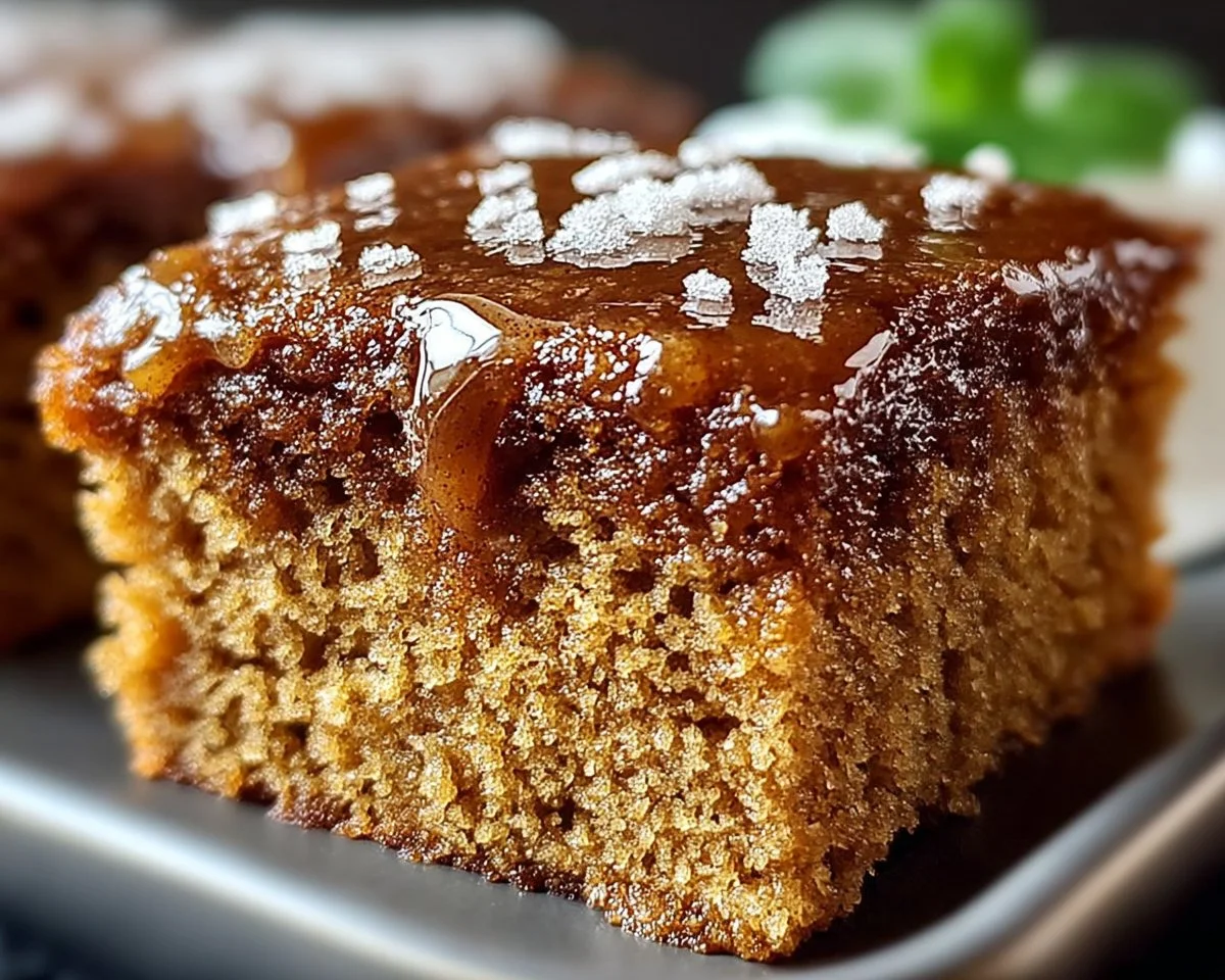 Amish Applesauce Cake