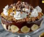 Chocolate Peanut Butter Banana Cream Trifle
