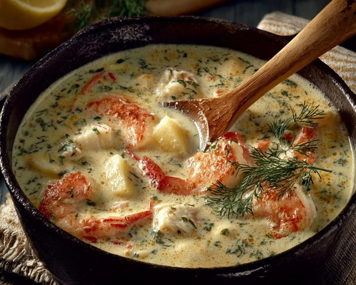 Crab and Shrimp Seafood Bisque