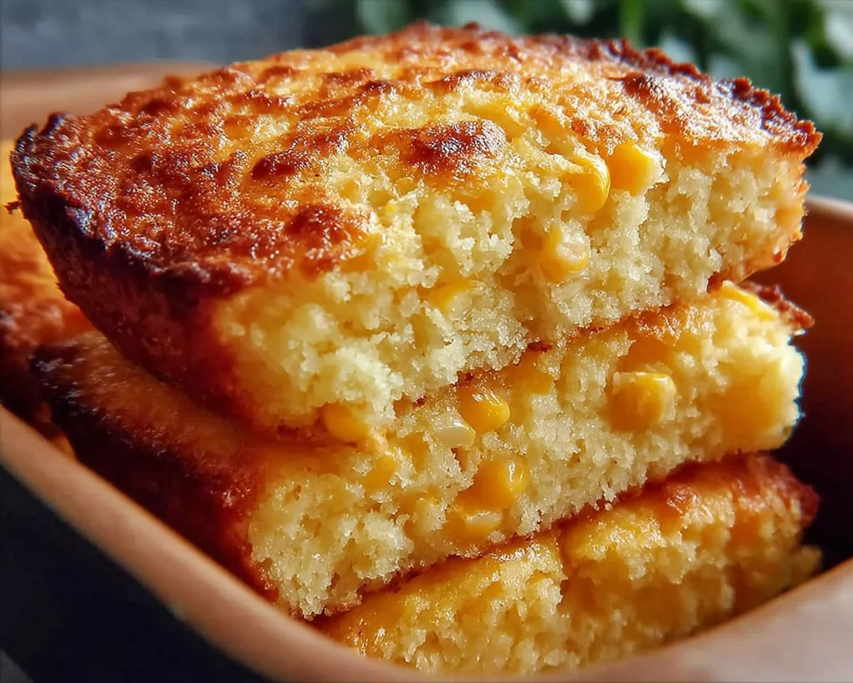 Creamy Cornbread Casserole