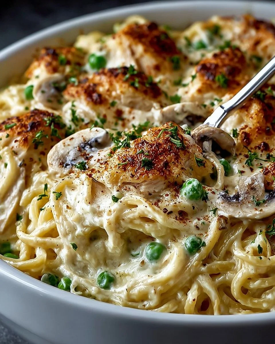 Easy Chicken Tetrazzini