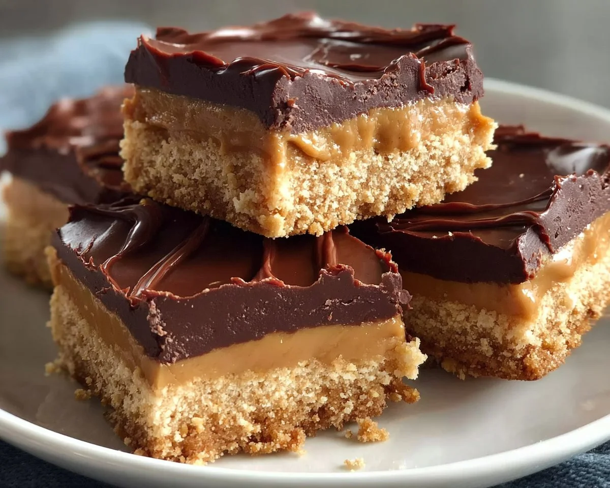 Easy No Bake Peanut Butter Bars