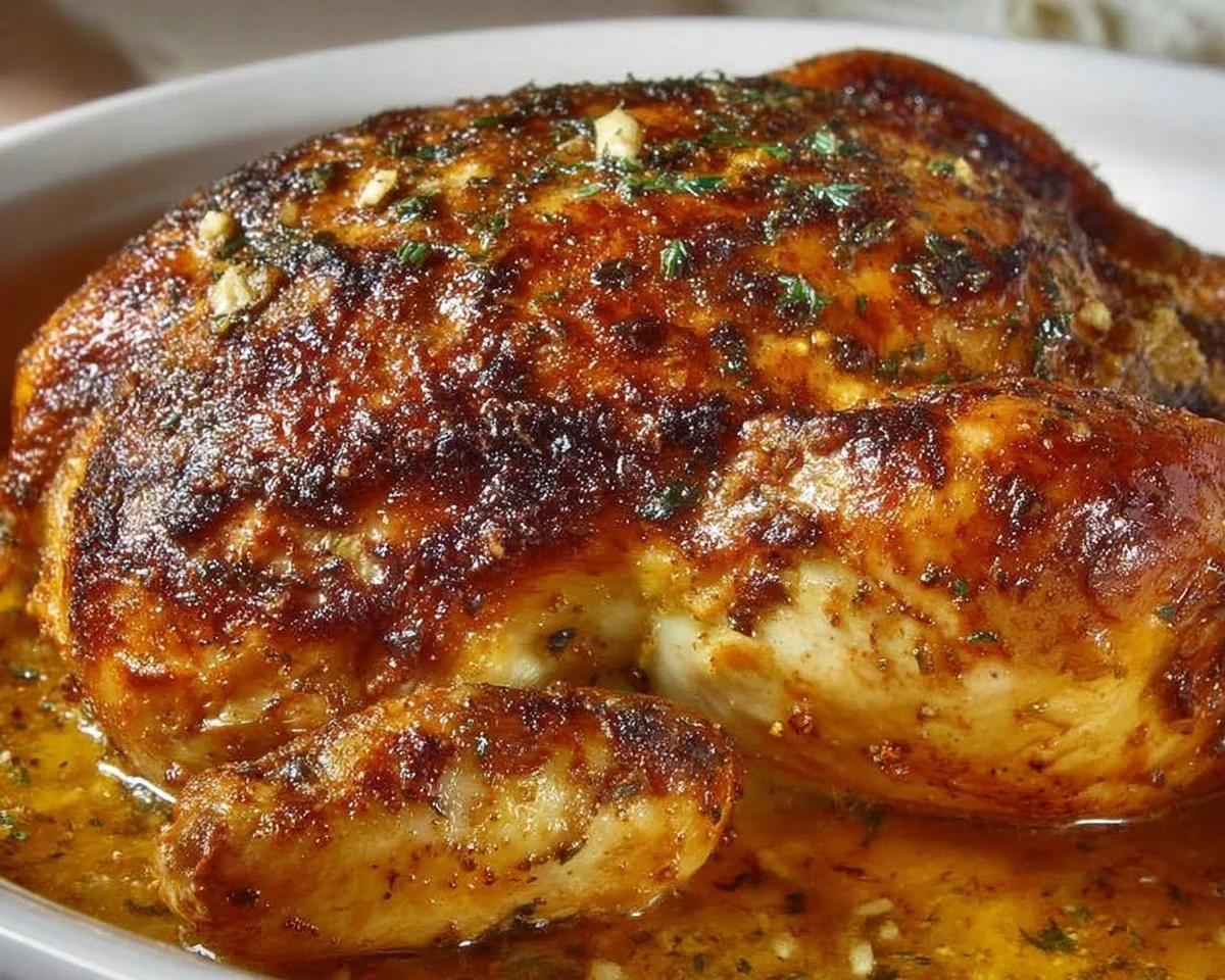 Garlic Roasted Chicken
