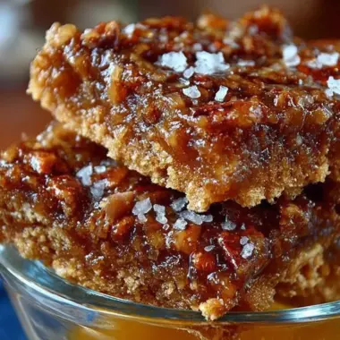 Delicious homemade Graham Cracker Toffee Bars on a plate