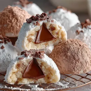 Delicious Hershey's Secret Kiss Cookies with chocolate and cookie base