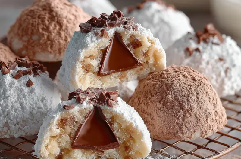 Delicious Hershey's Secret Kiss Cookies with chocolate and cookie base