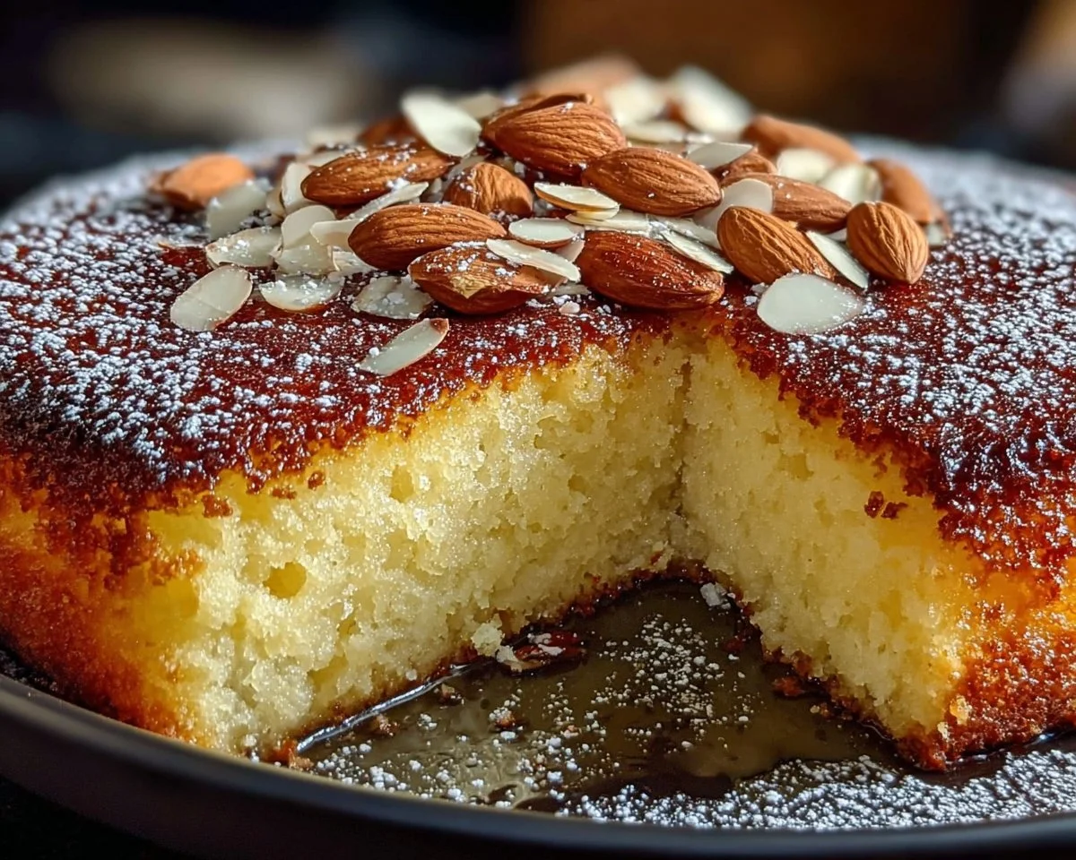 Italian Almond Ricotta Cake
