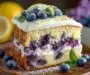Lemon Blueberry Cake with Cream Cheese Frosting