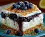 No Bake Lemon Blueberry Dessert