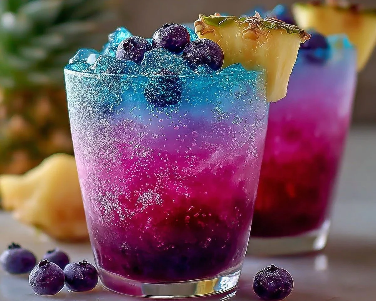 Northern Lights Glow Punch