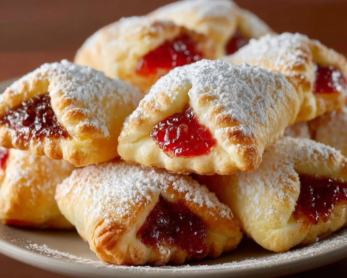 Polish Kolaczki Cookies