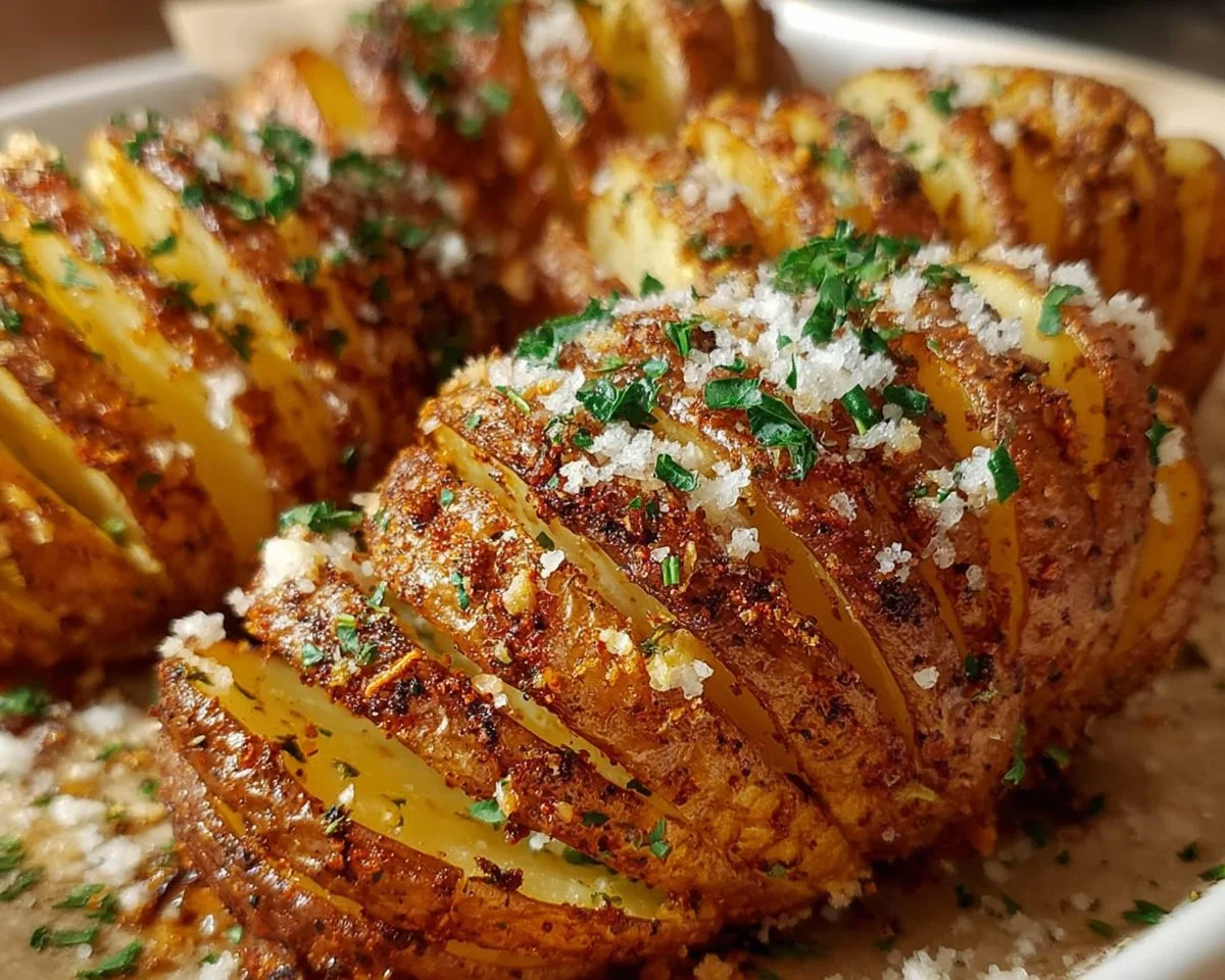 Sliced Baked Potatoes