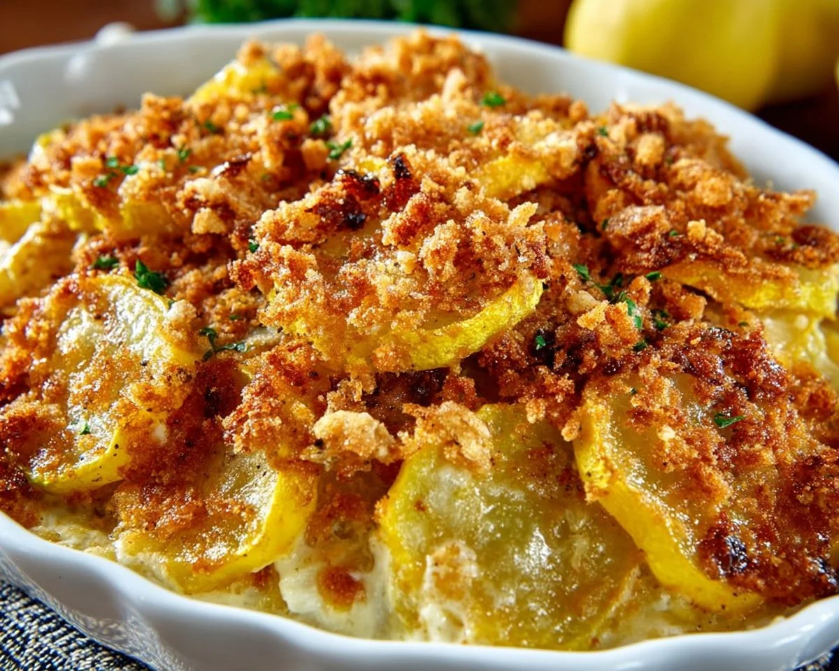 Southern Squash Casserole