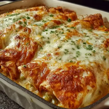 Delicious supreme sour cream chicken enchiladas topped with cheese and cilantro