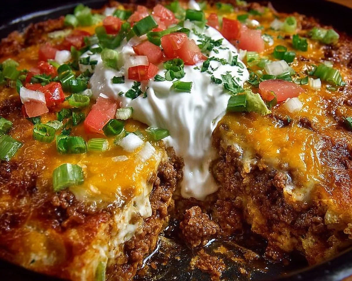Walking Taco Casserole